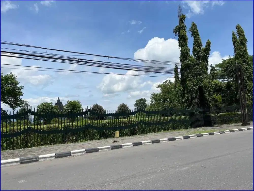 Jual Tanah Prambanan Jl. Raya Jogja-Solo Dekat Candi Prambanan, Untuk Rumah