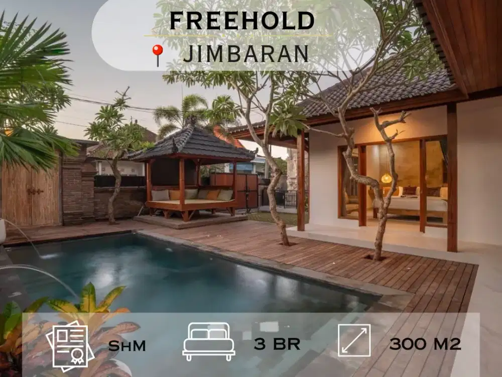 Brand new Modern Balinese Style Villa in Jimbaran