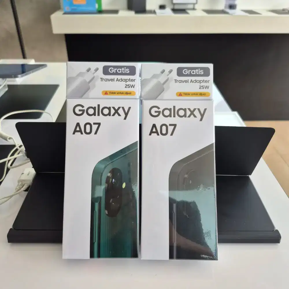 Termurah!!! Samsung A07 4/128GB garansi resmi 1 tahun