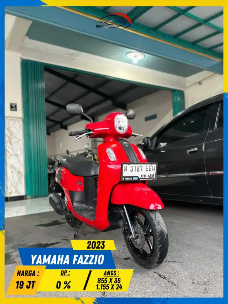 YAMAHA FAZZIO 2023 MURAH MERIAH BOSKU HIKMAH MOTOR KEPUH MALANG