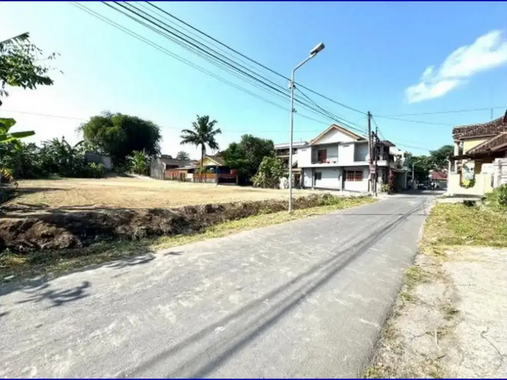 Tanah Dijual Jogja Jl. Kaliurang Km. 10 Sleman Dekat Kampus UII, Untuk Rumah