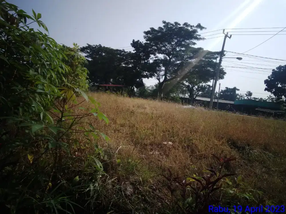 Tanah 2000 meter dijalan raya provinsi karawang