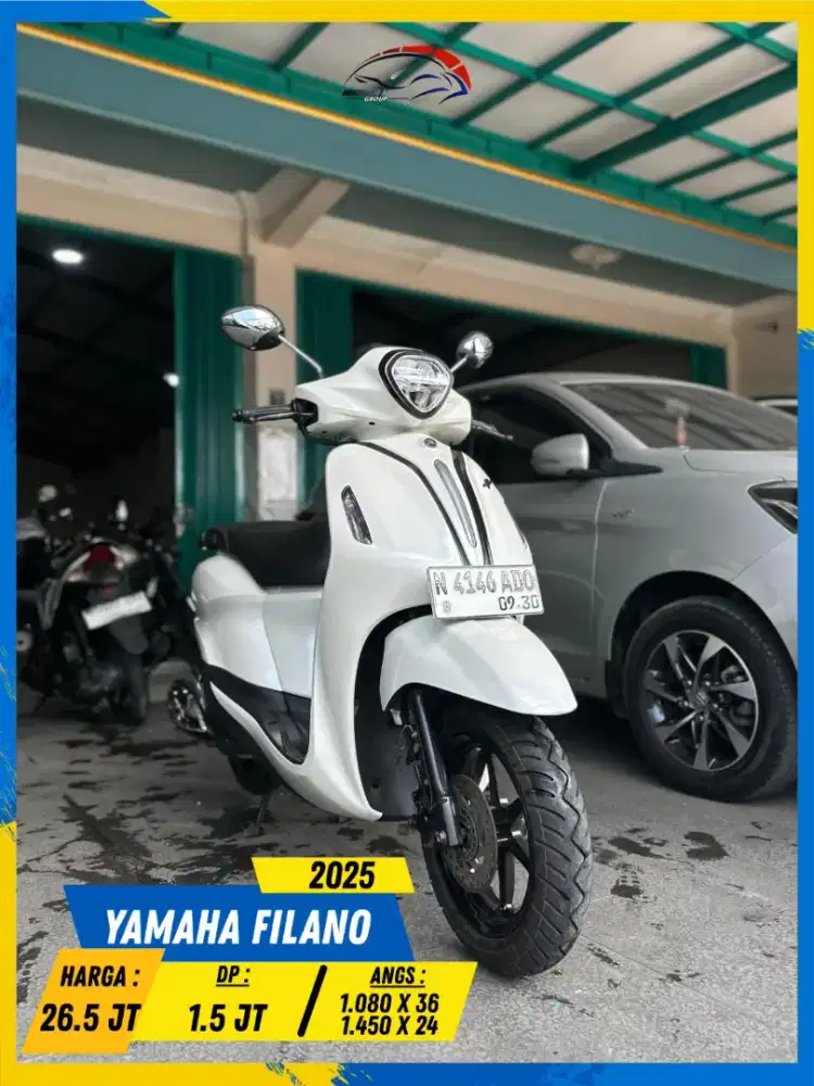 YAMAHA GRAND FILANO 2025 SIAP ANGKUT BOSSKU HIKMAH MOTOR KEPUH MALANG