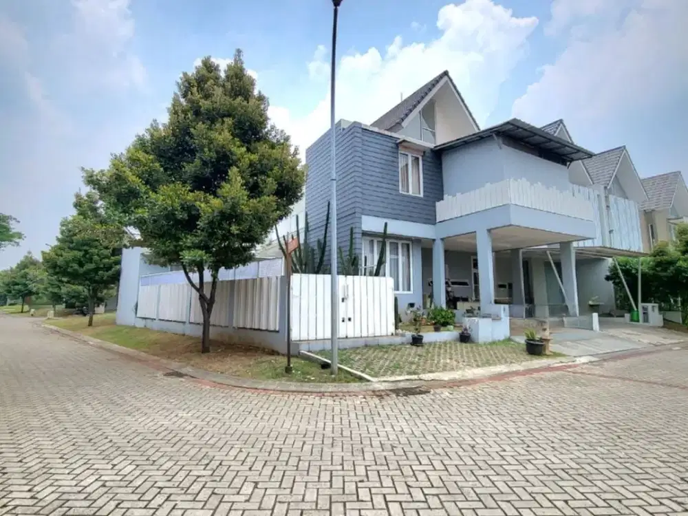 Dijual Rumah Strategis Posisi Hoek Dekat Fresh Market di Discovery Bintaro Sektor 9 Sc-15360