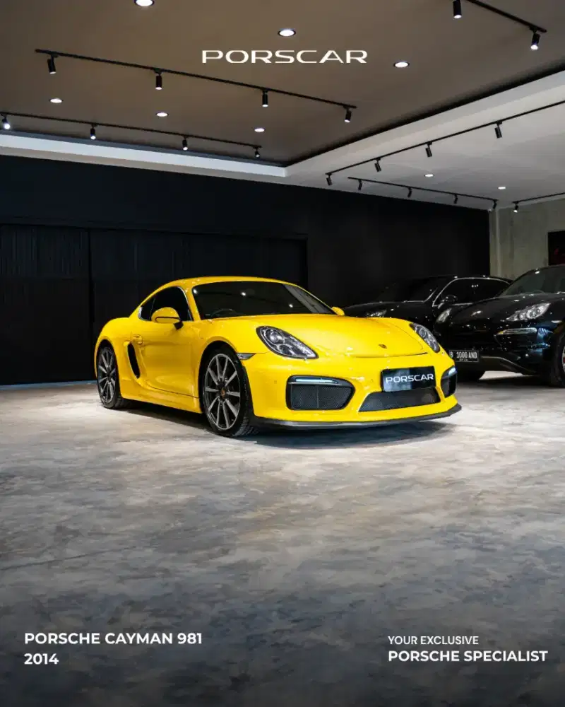 PORSCHE CAYMAN 981 2014 UPGRADE BODYKIT GT4 TOURING WINGLESS