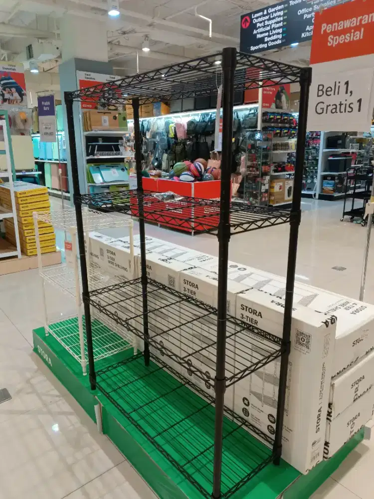 MINI METAL SHELF 4 TIER
