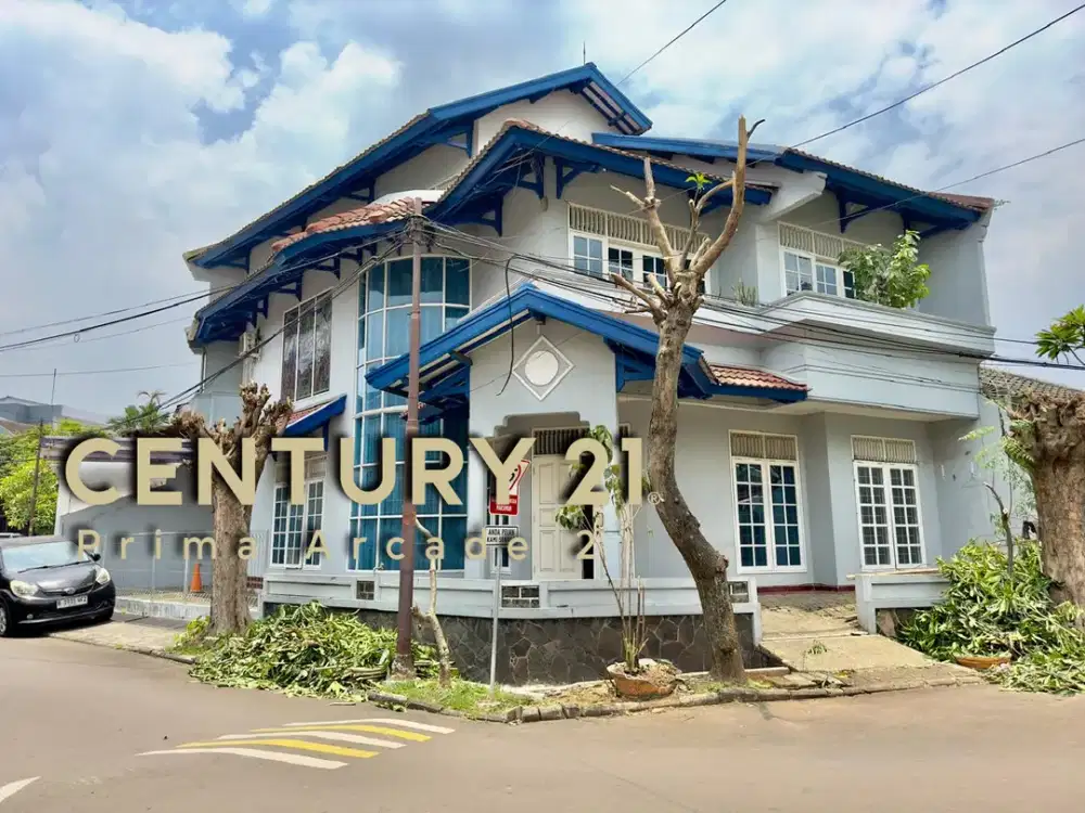 Dijual Rumah Strategis Posisi Hoek Depan Taman Dekat Stan di Sektor 3 Bintaro Tangsel Tk-14959
