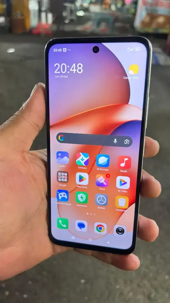 redmi 12 4G resmi/ori ram 8/256 hp carger ori aja 33 wt harga pas aja