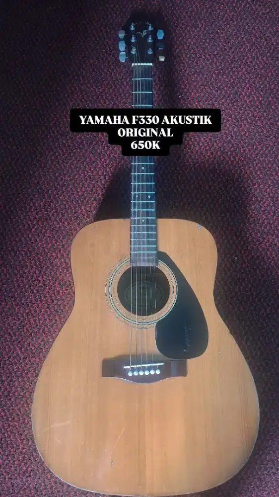 YAMAHA F330 AKUSTIK ORIGINAL