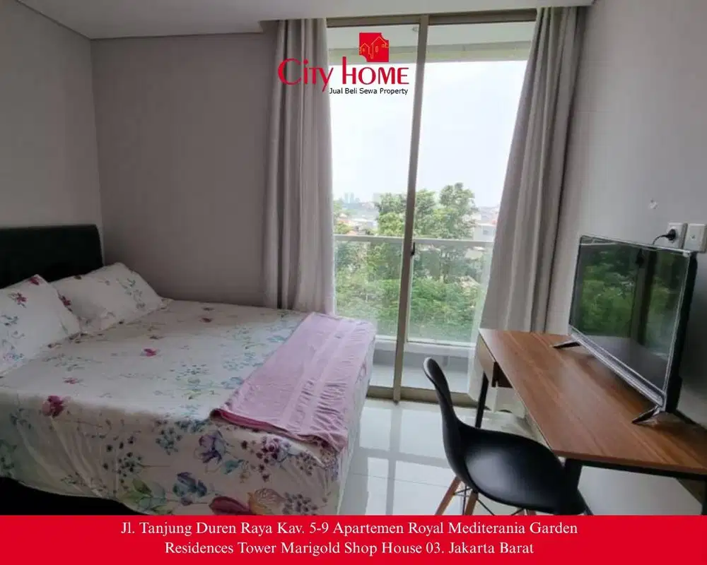 Dijual Studio Furnished Taman Anggrek Residence SHMSRS Tenant Aktif