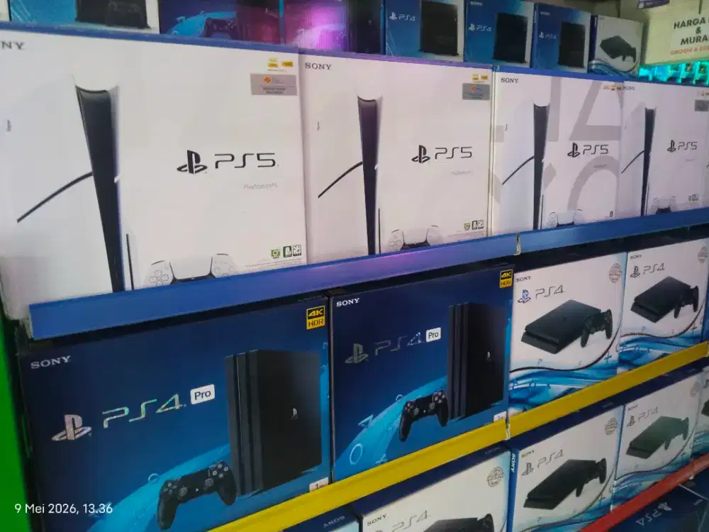 PlayStation lengkap, resmi bergaransi. Cicilan tanpa DP cukup KTP saja
