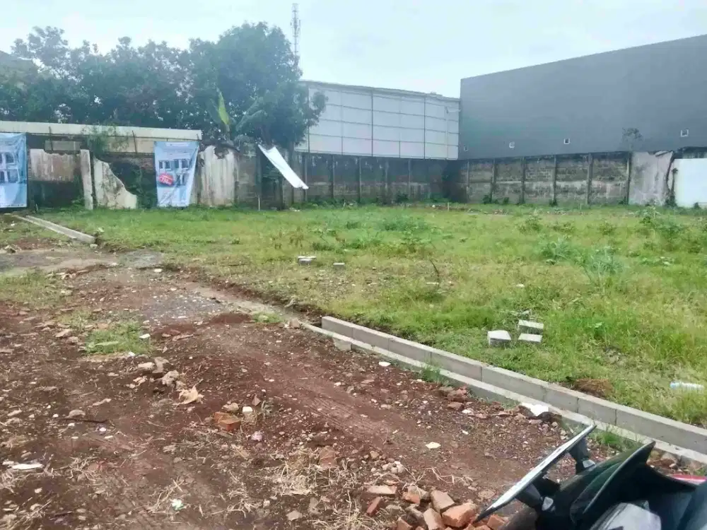 di jual tanah kavling mulai 50m samping sekolah Quantum Cimanggis depok