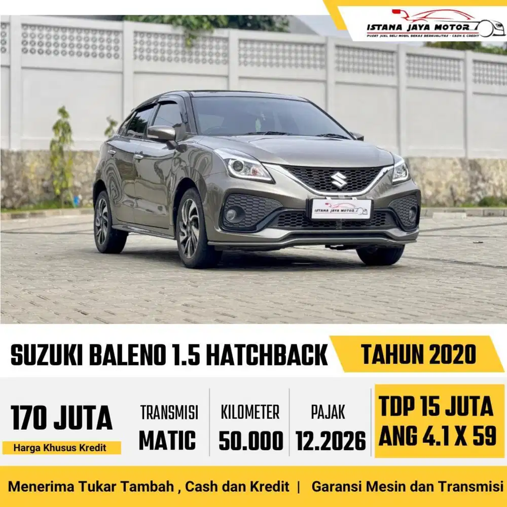 Suzuki Baleno Hatchback AT th 2020 #istana jaya motor