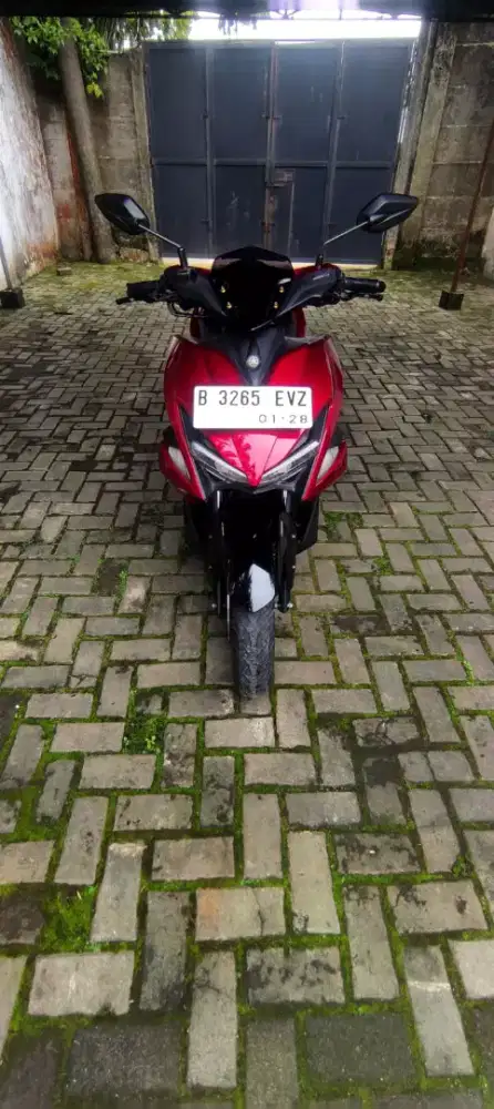 Aerox 2018 lengkap mulus
