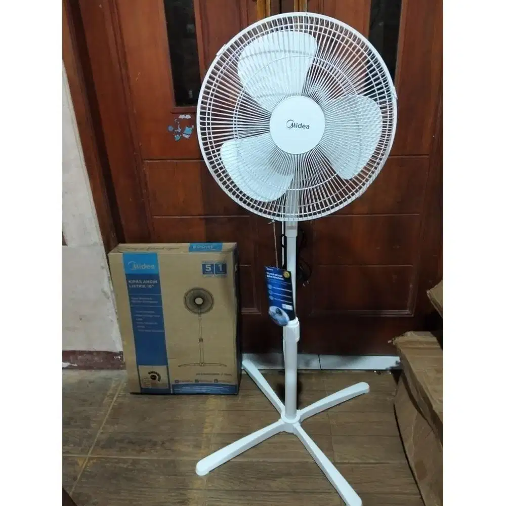 Kipas Midea Putih 16 Inc