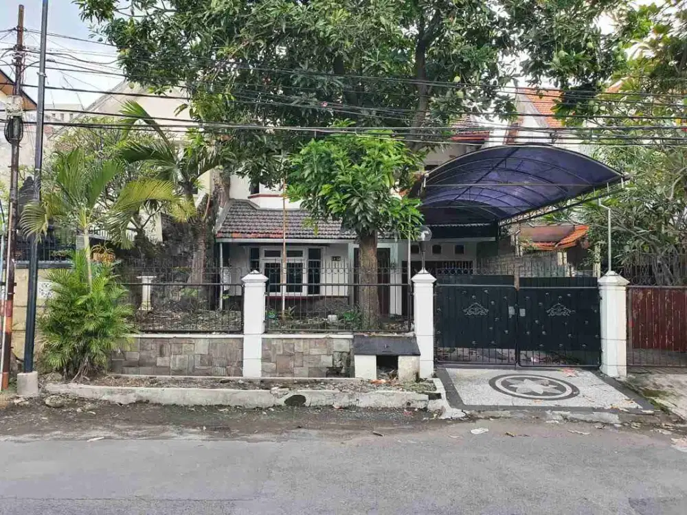 Dijual Cepat Rumah Nginden Intan Barat Surabaya Timur Dekat RS Premier Row Jalan 3 Mobil