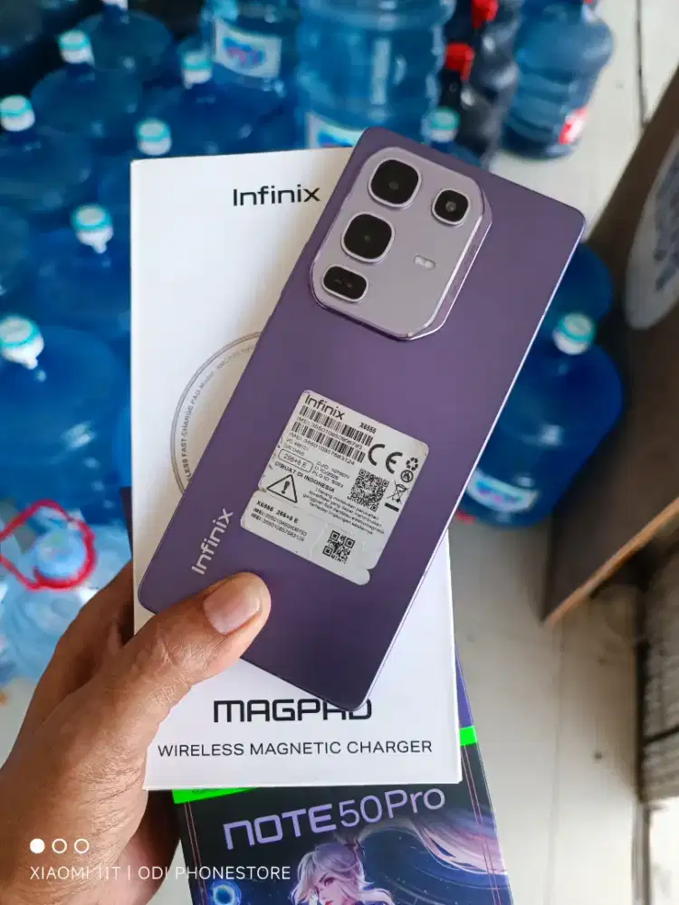 Infinix note 50 pro 16/256 mulus 90% dan lengkap pemakaian 1 thn lebih