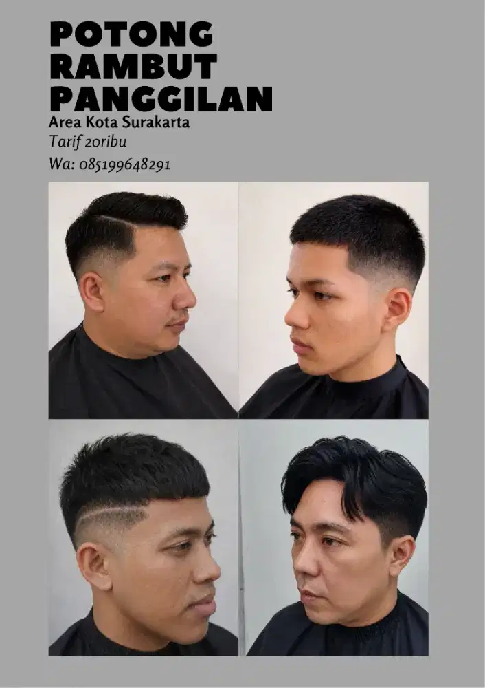 Jasa Potong Rambut Panggilan