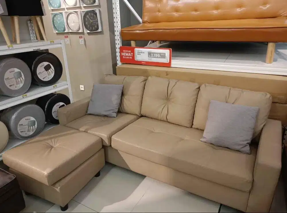 Sofa L Tasyi Ottoman