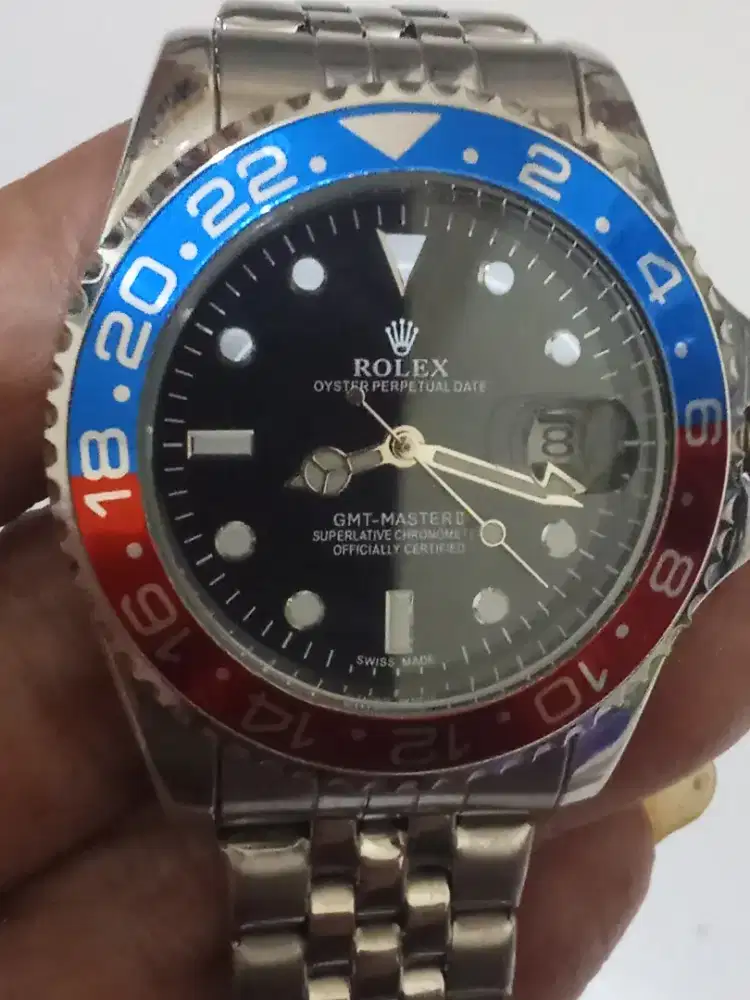 Jual rolex GMT master ll, otomatis