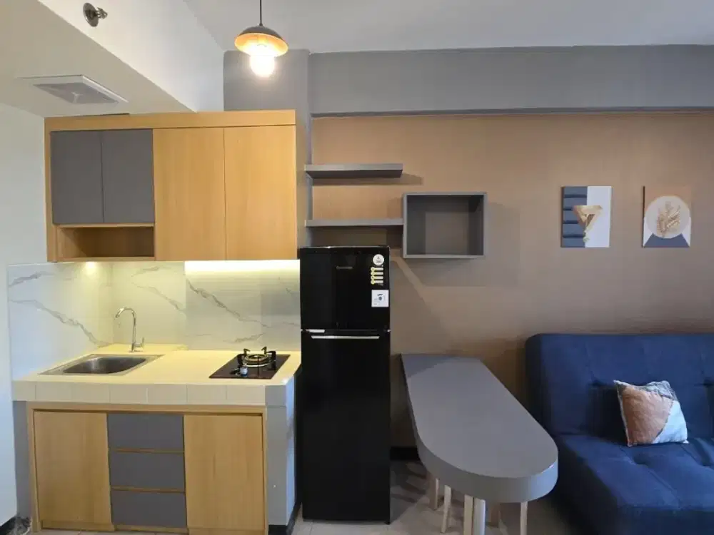 DIJUAL APARTEMEN PUNCAK PERMAI TOWER A LANTAI 7 BARU GRESS - FULL FURNISHED