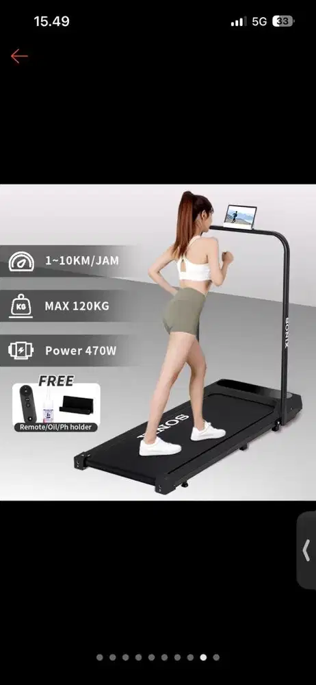 Treadmill kondisi 98%
