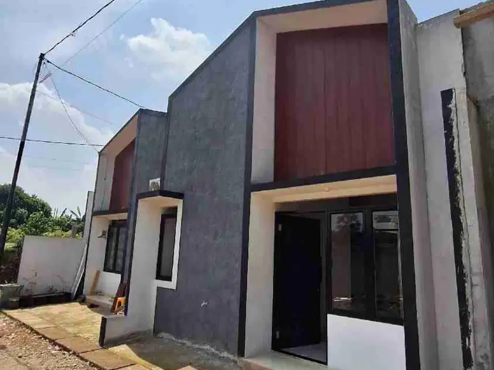RUMAH MINIMALIS LOKASI STRATEGIS DEKAT STASIUN