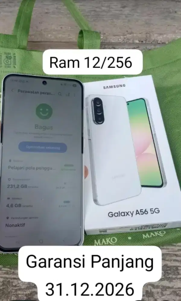 Samsung A56 5G Ram 12/256 Lengakap SEIN