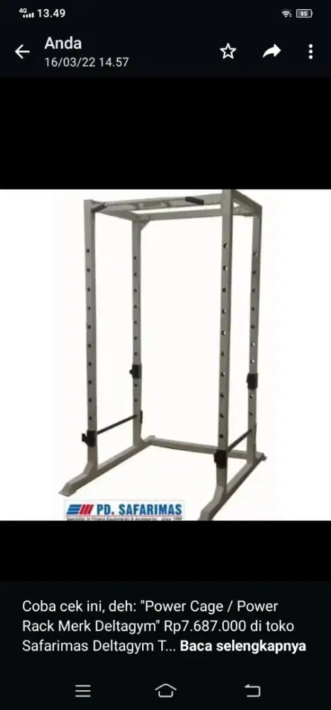 Power Cage / Power Rack Merk Deltagym