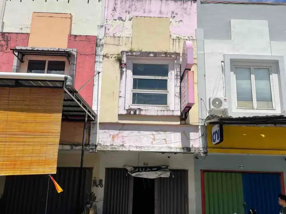 dijual cepat ruko dua lantai di tengah kota makassar di pusat grosir daya lokasi starategis