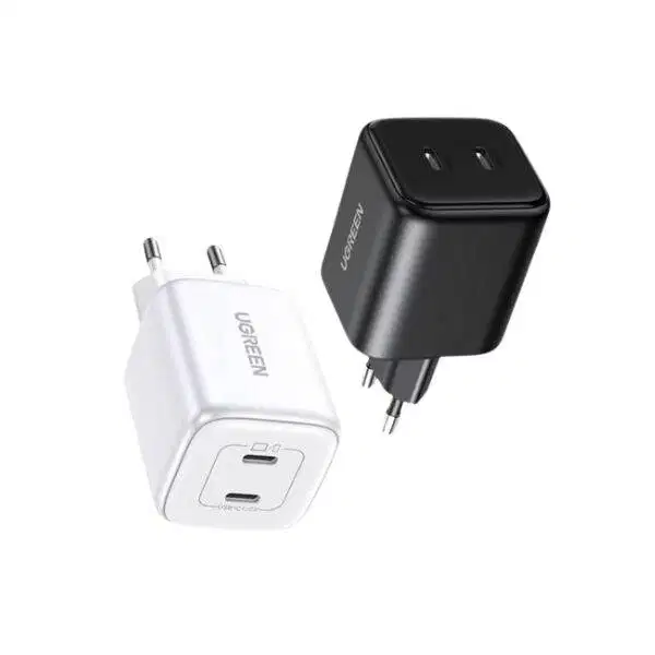 UGREEN Adaptor Dual USB-C GaN Fast Charger 45W - 65058/65154