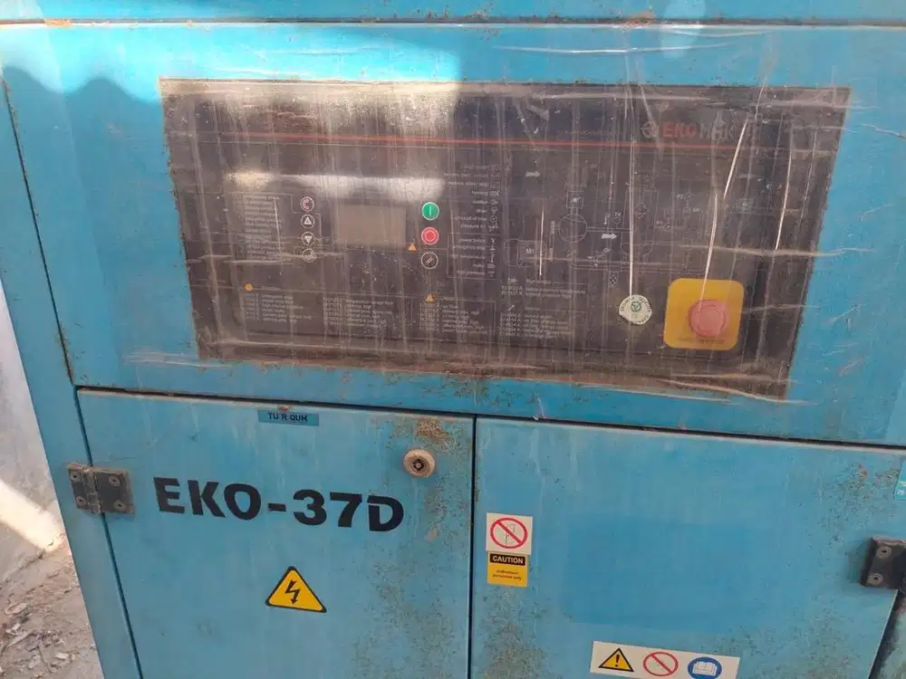 Kompresor Sekrup Ekomak EKO 37 D (50 HP) – Tangguh & Siap Kerja!