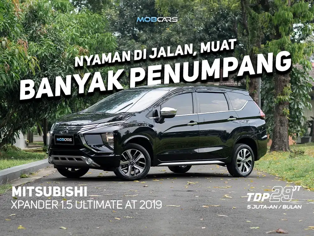 FREE BBM FULL TANK XPANDER 1.5 ULTIMATE AT 2019 HITAM