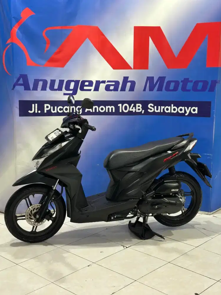 Honda Beat Deluxe 110cc Th. 2023 Km 7Rb Anugerah Motor Pucang