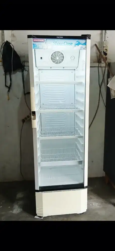 Jual kulkas showcase polytron jumbo