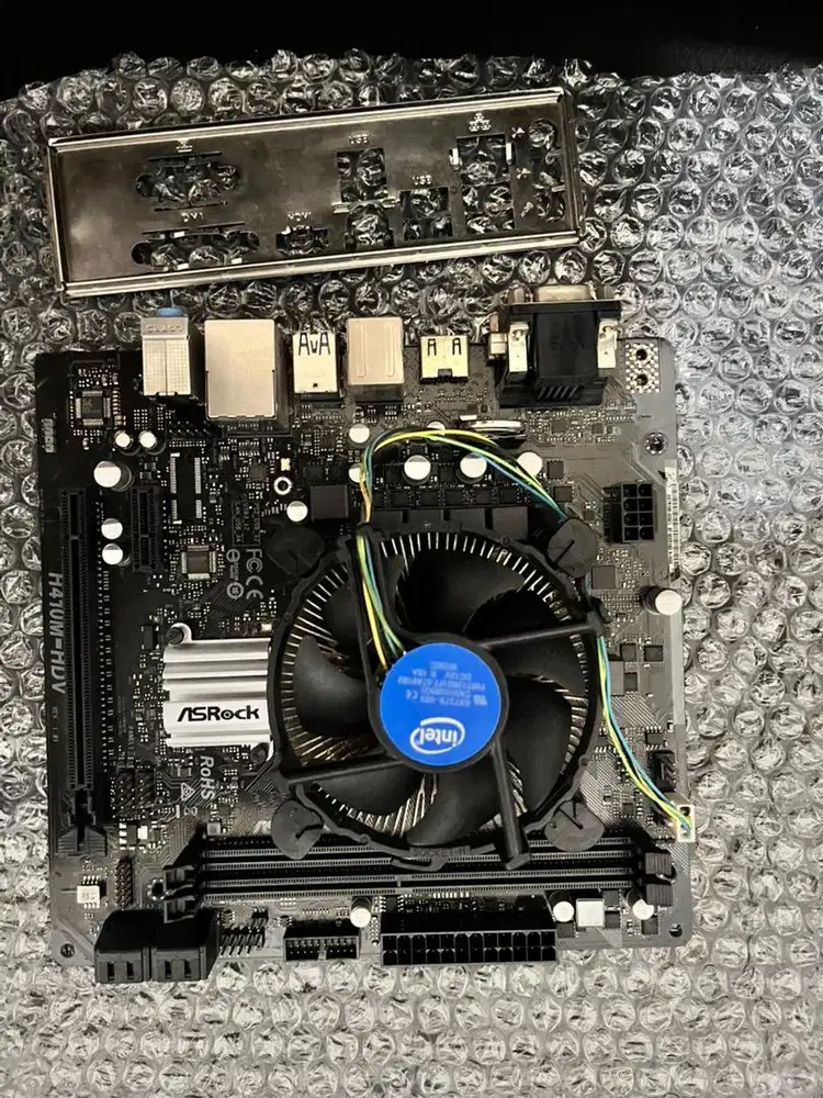 I3 10100F + ASROCK H410M HDV
