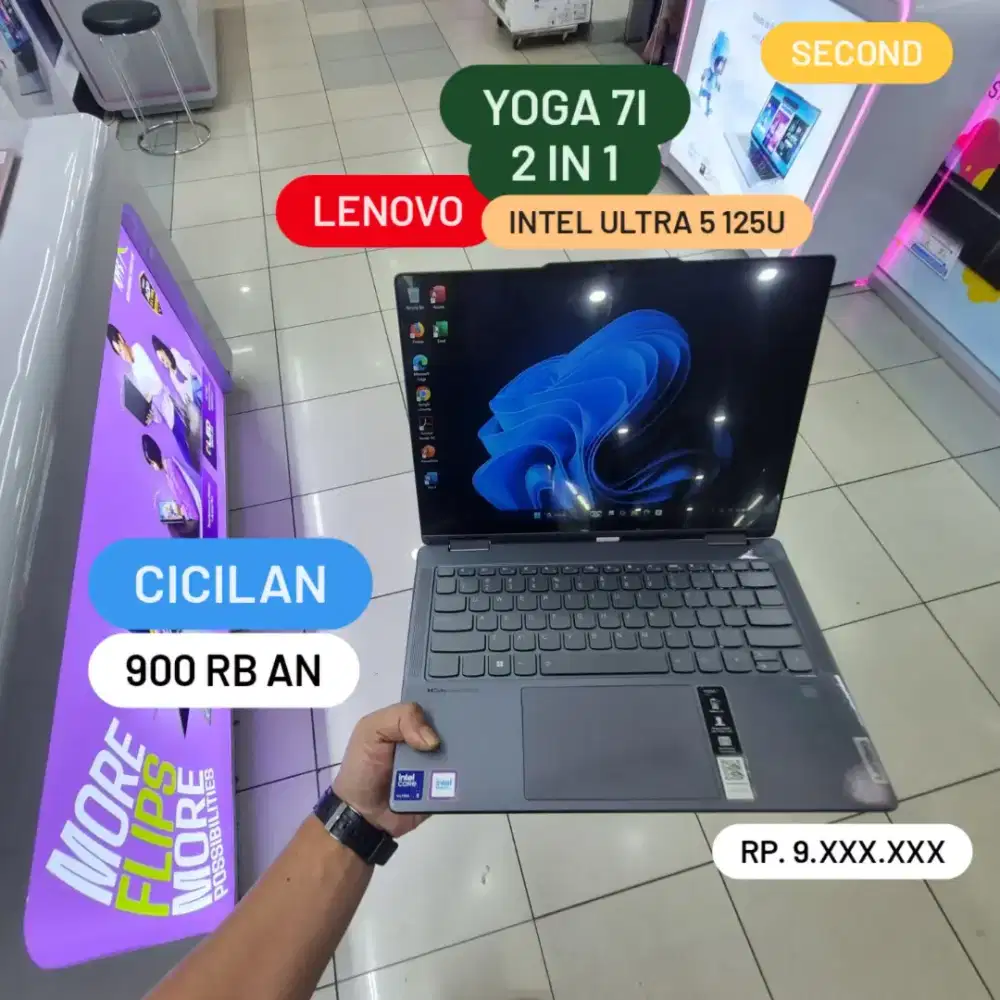 Cash / Kredit Laptop Lenovo Yoga 7i 2 in 1 Touchscreen