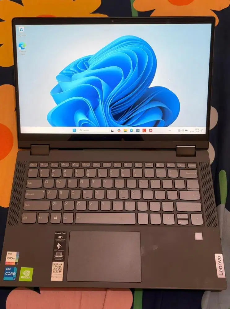 LENOVO FLEX 5 i7 - 1165G7 16GB 512GB W11 PRO 14” TOUCH SCREEN
