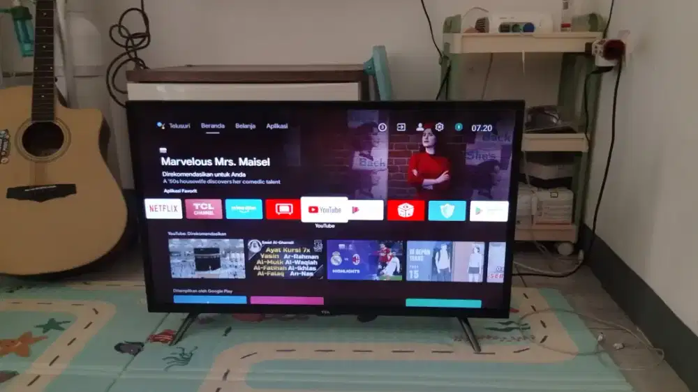 TV LED TCL 32 Remot bawaan