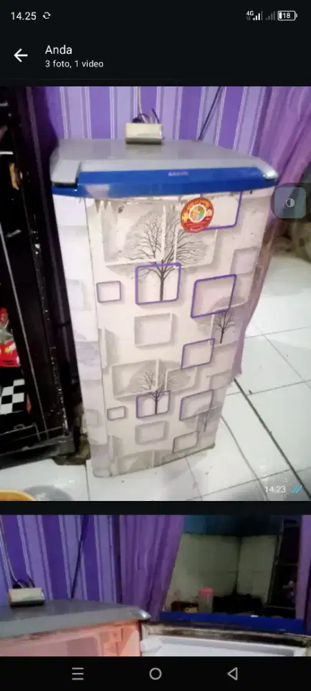 kulkas Sanyo apa adanya