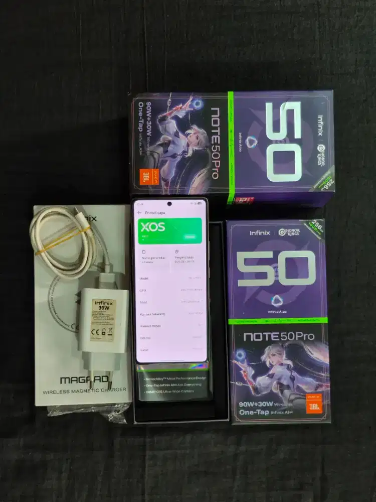 Infinix note 50 Pro Fullset garansi panjang