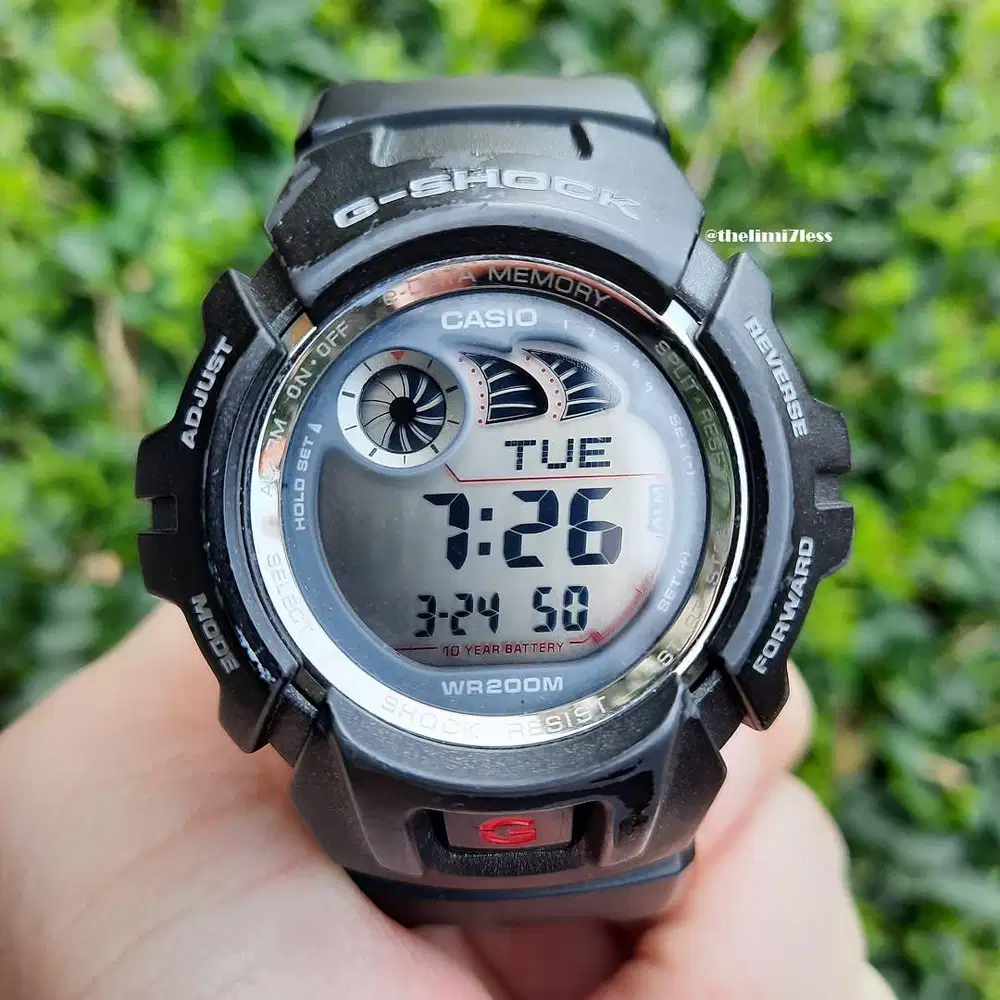 Jam tangan Casio g-shock digital quartz ref 2548 G-2900