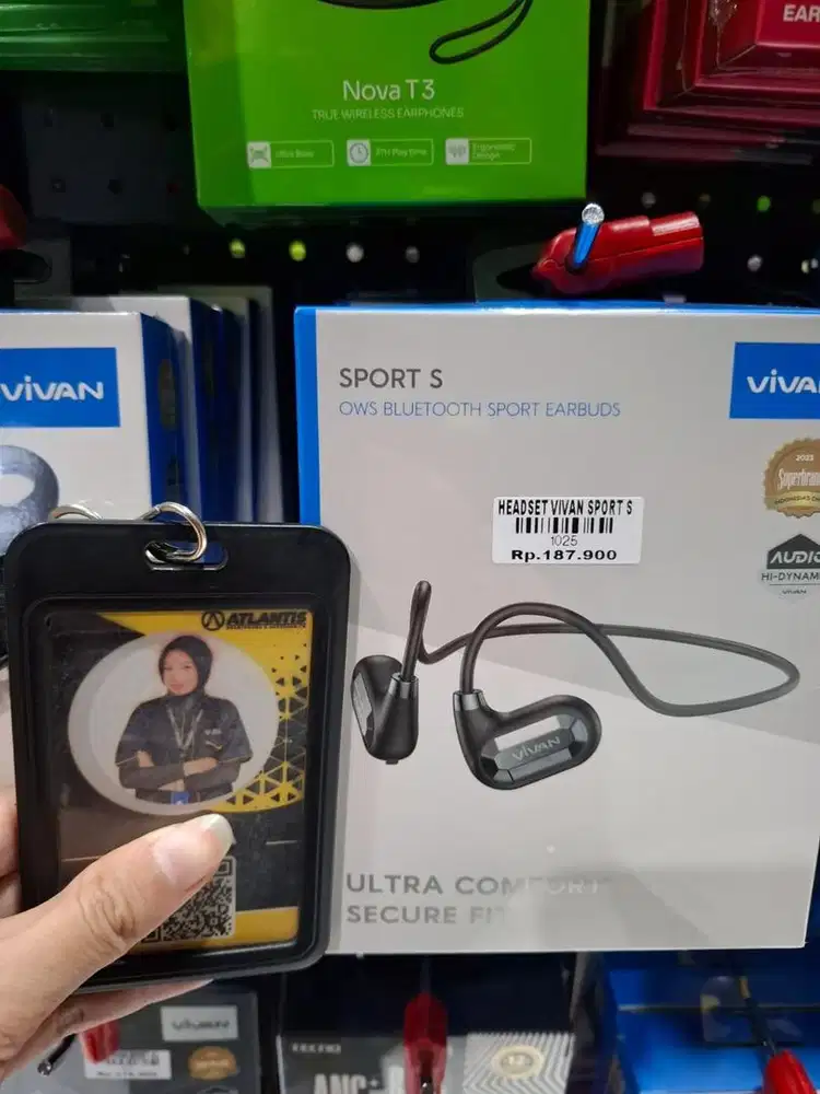 HEADSET VIVAN SPORT S | ATLANTIS DAHSYAT
