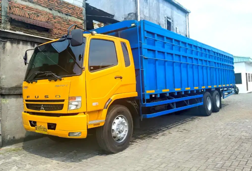 MULUS+banBARU MURAH Mitsubishi Fuso tronton 6x2 HD bak besi 2023