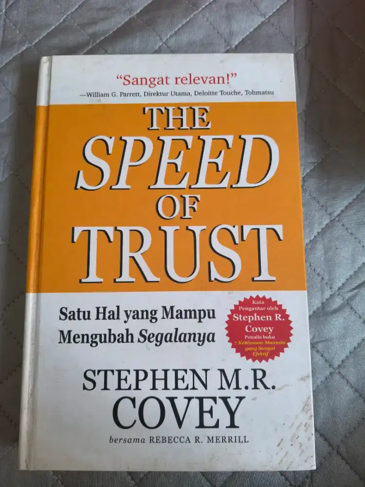 Buku Hardcover Speed of Trust