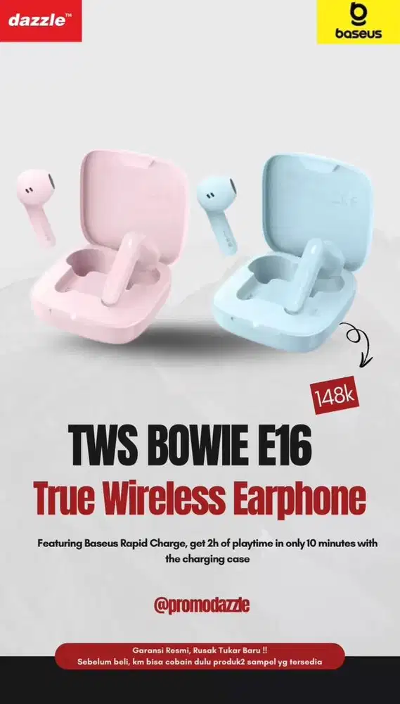 TWS BASEUS BOWIE E16