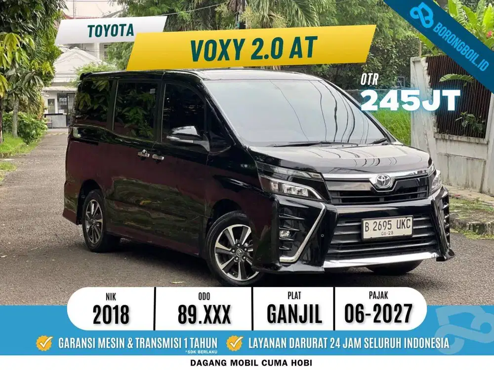 TDP MULAI 5JT TOYOTA VOXY 2.0 AT 2018