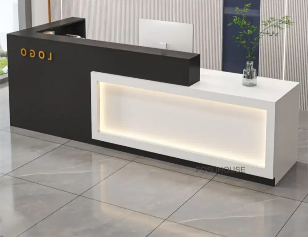 Meja Cashier Meja Kasir Modern Meja Display Custom Meja Store