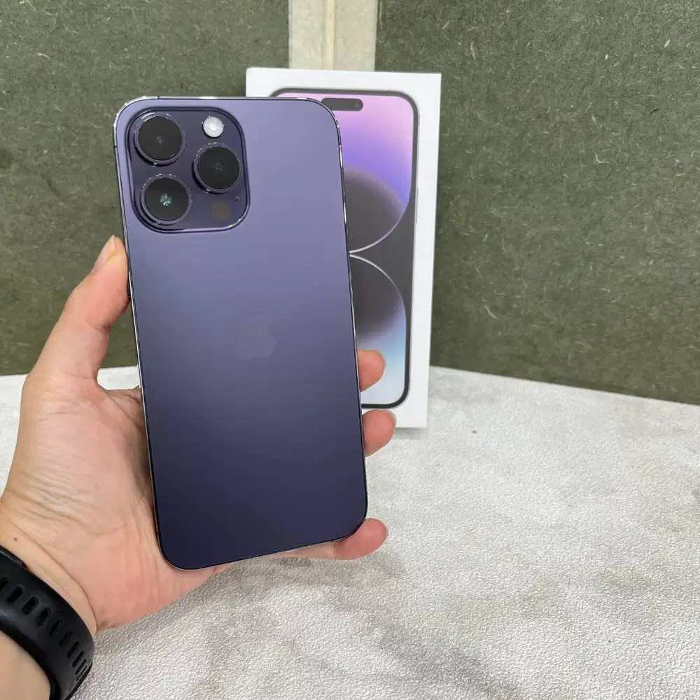 iPhone 14 Pro Max 1TB All Op Deep Purple Fullset second
