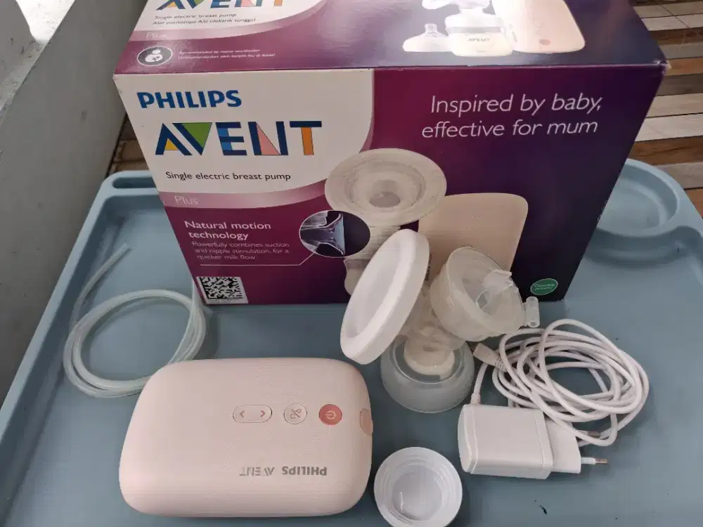 Preloved Philips Avent Single Electric Breast Pump Plus-Pompa Asi